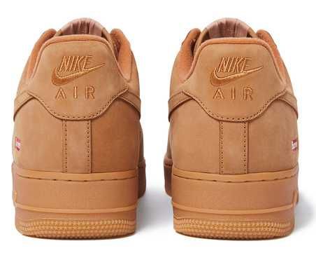 Sapatilhas Nike Air Force 1 x Supreme Wheat