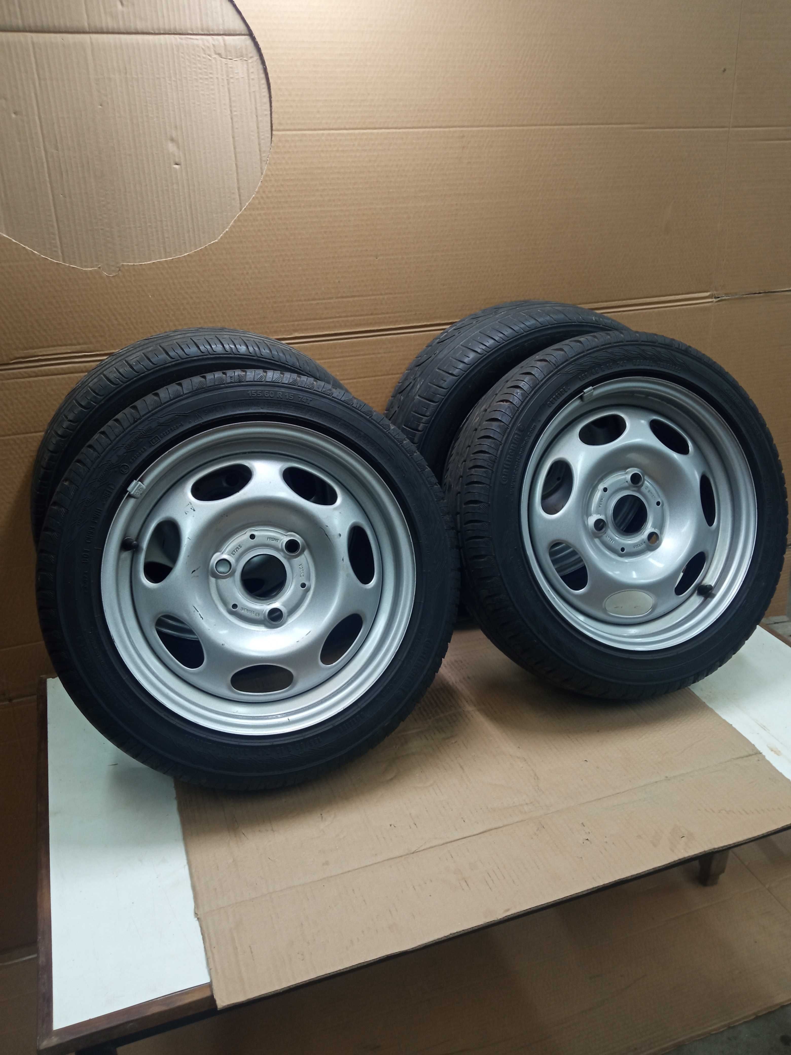 Jantes originais em ferro Smart Fortwo 451 de 15 Polegadas