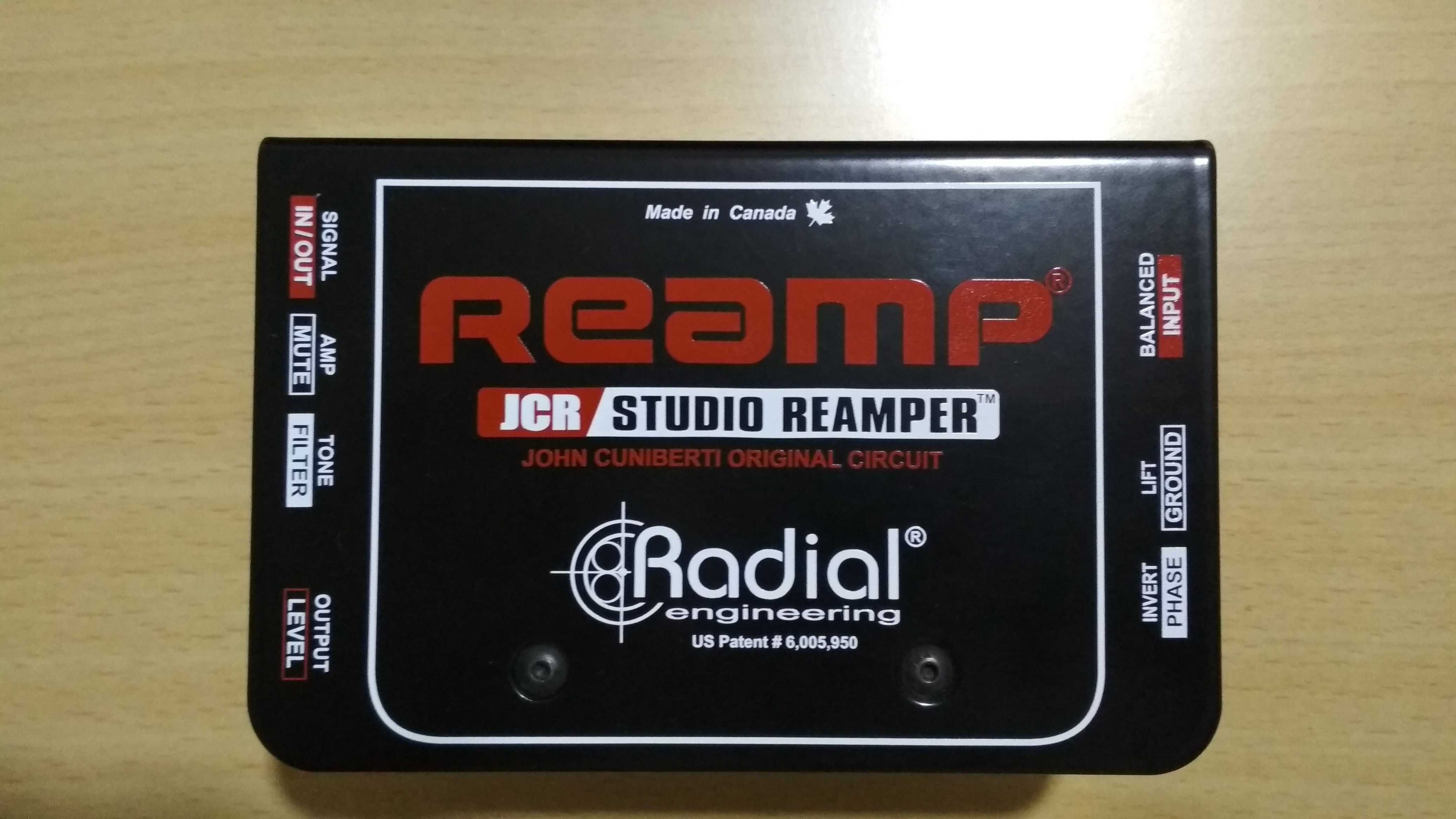 Radial Engineering REAMP JCR Studio Reamper