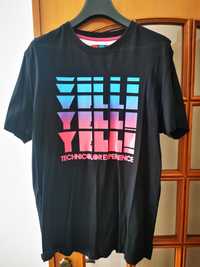 T-shirt Yell! Industry Preta Tam L