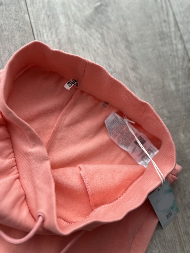 Nowe spodnie dresowe damskie Guess Dottie koralowe M