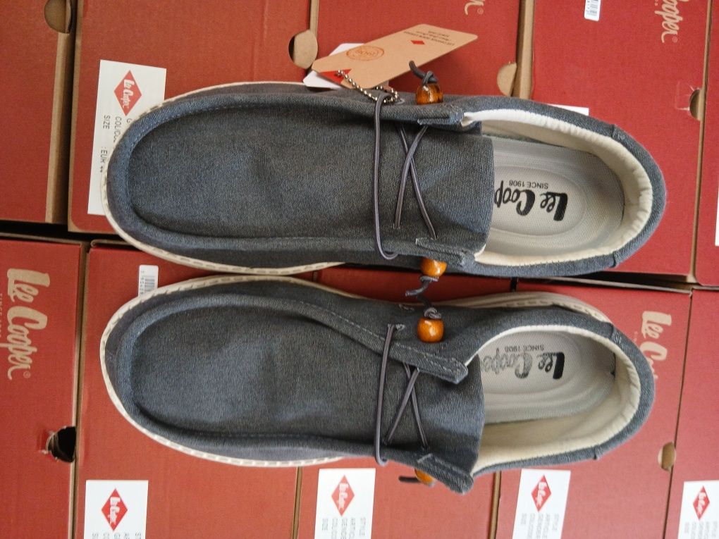 Чоловічі оригінальні мокасини lee cooper lcw-25-01-3231m