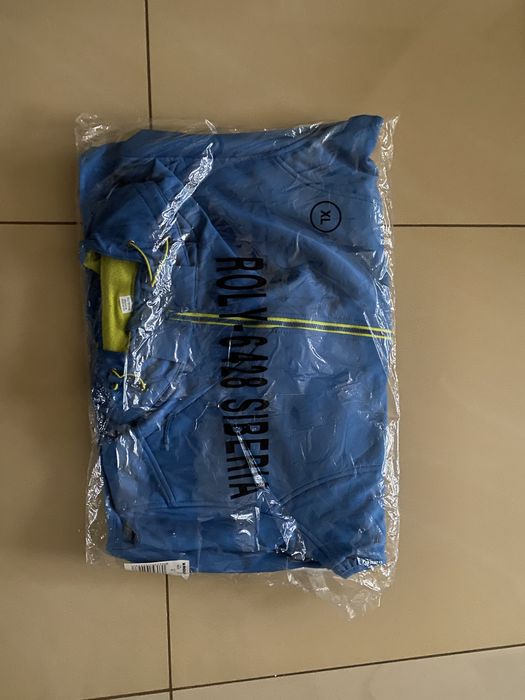 Nowa kurtka softshell niebieska rozmiar L / XL uniseks