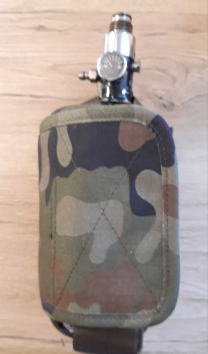 Moduł transportowy molle Specops. Kamuflaż leśny polski.