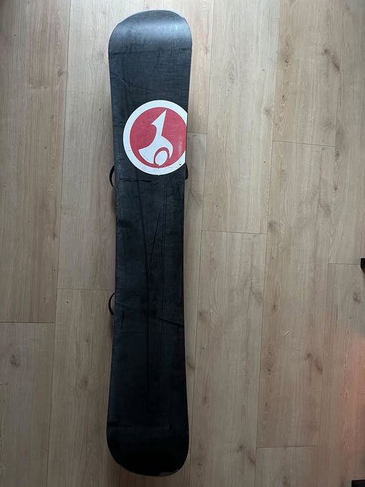 Snowboard F2 z wiązaniami – Made in Germany, dobry stan