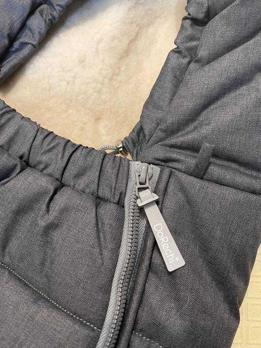 Конверт-кокон зимовий на натуральній овчині фірми DoRechi