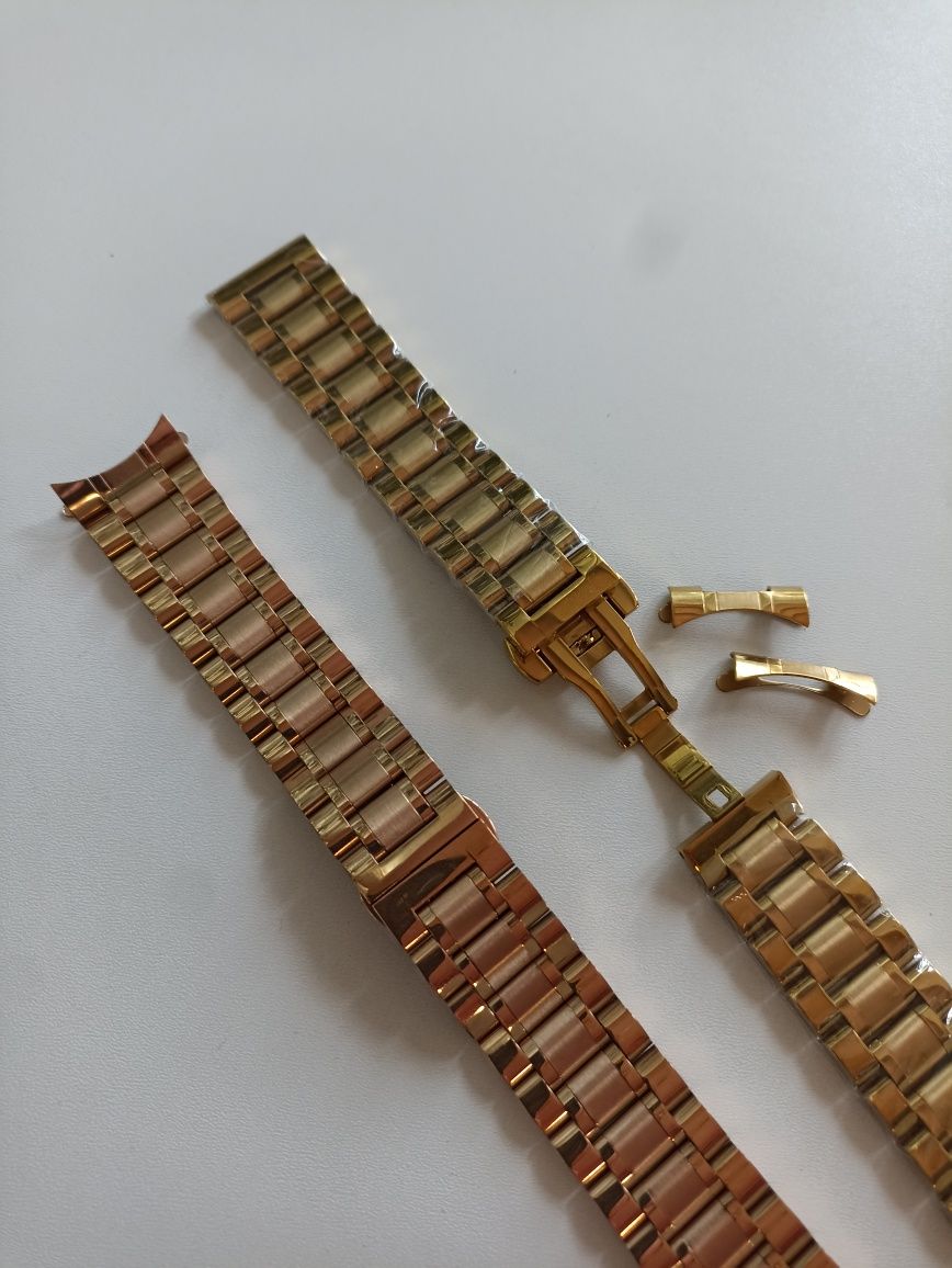 Позолочений браслет до годинника•Orient• Apella •Casio•Citizen