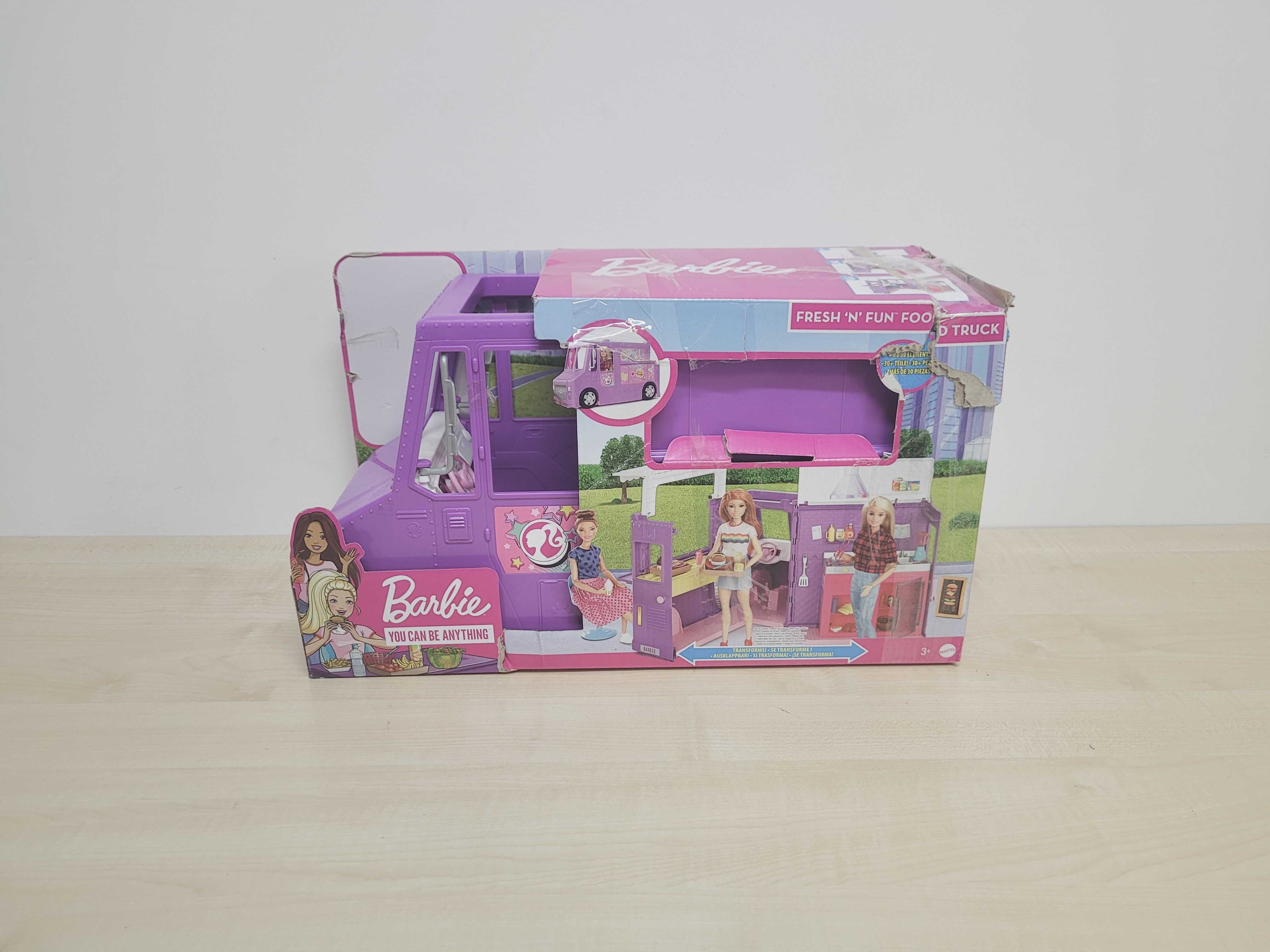 Barbie Foodtruck Zestaw do zabawy Furgonetka -K10-(A/K)