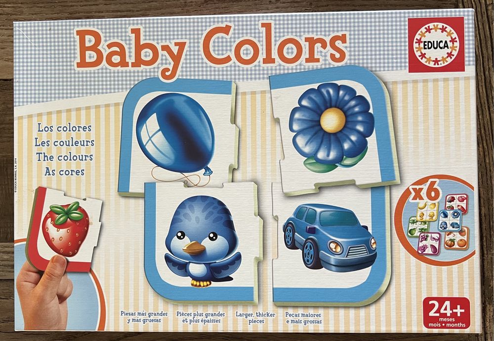 Jogo Baby Colors Educa [novo]