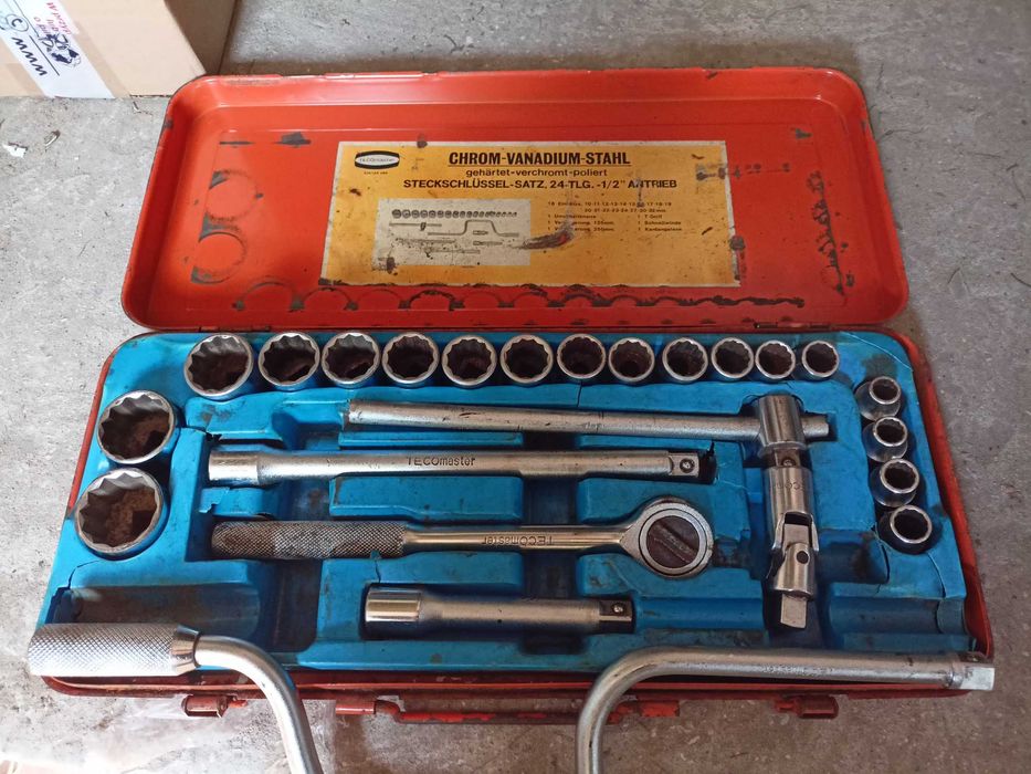 Zestaw kluczy nasadowych TECOMASTER