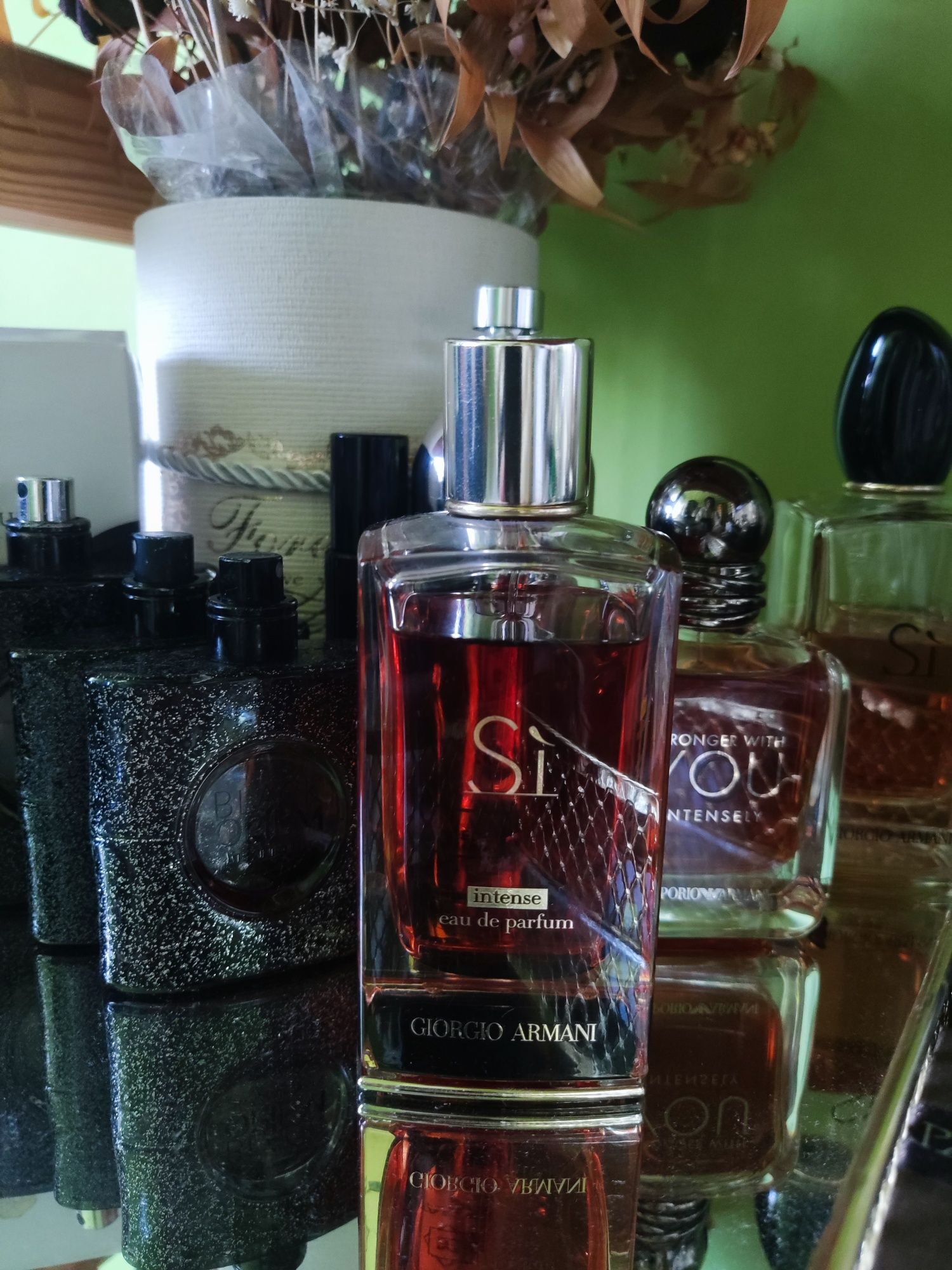 Giorgio Armani Si Intense edp stara wersja 2021 produkcja 2020 perfumy