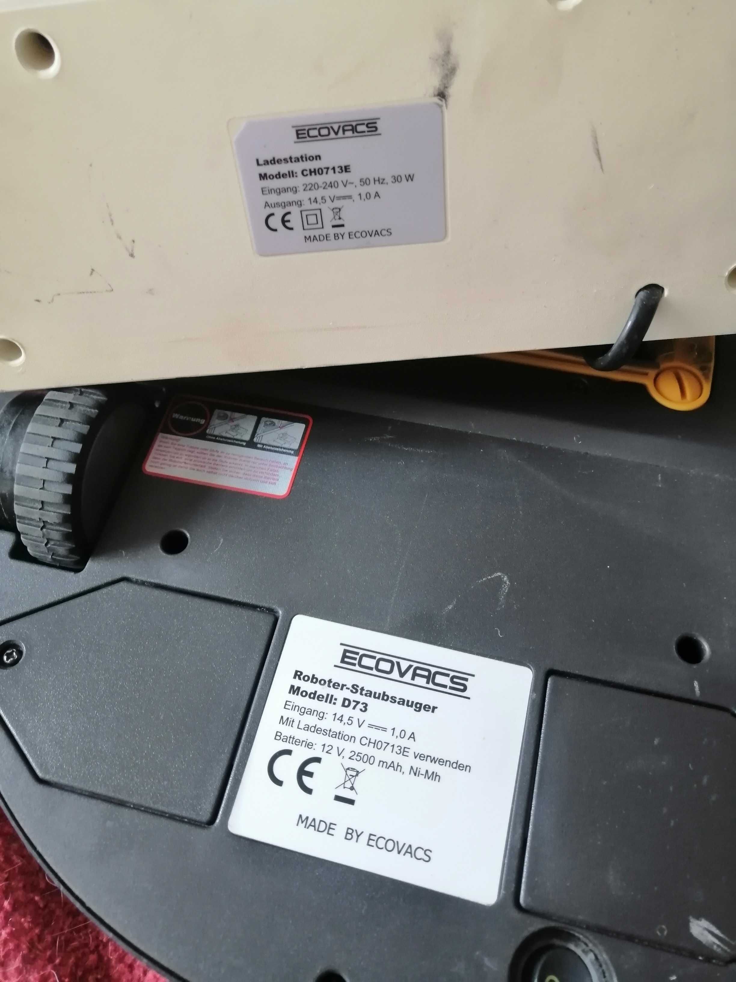 ODKURZACZ Deepoo Ecovacs D73 brak bateri