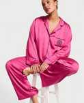 Сатинова піжама вікторія сікрет Glazed Satin Long Pajama Set