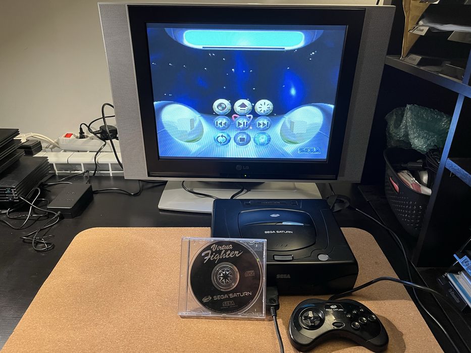 Konsola Sega Saturn PAL + gra Virtua Fiighter