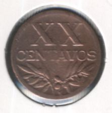 Moeda 20 centavos diversas datas