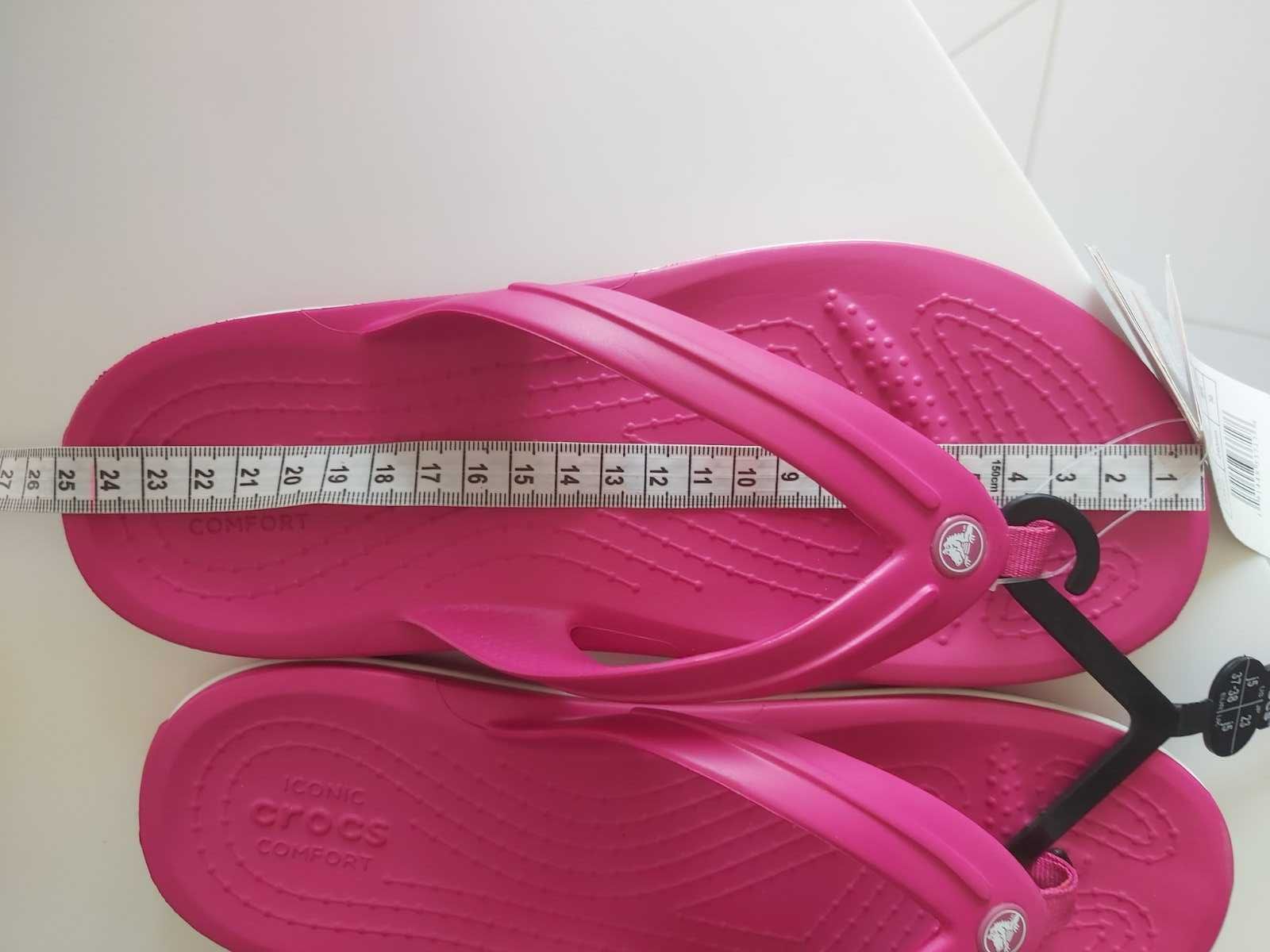 Crocs Crocband Flip J5 р.37-38 вьетнамки.