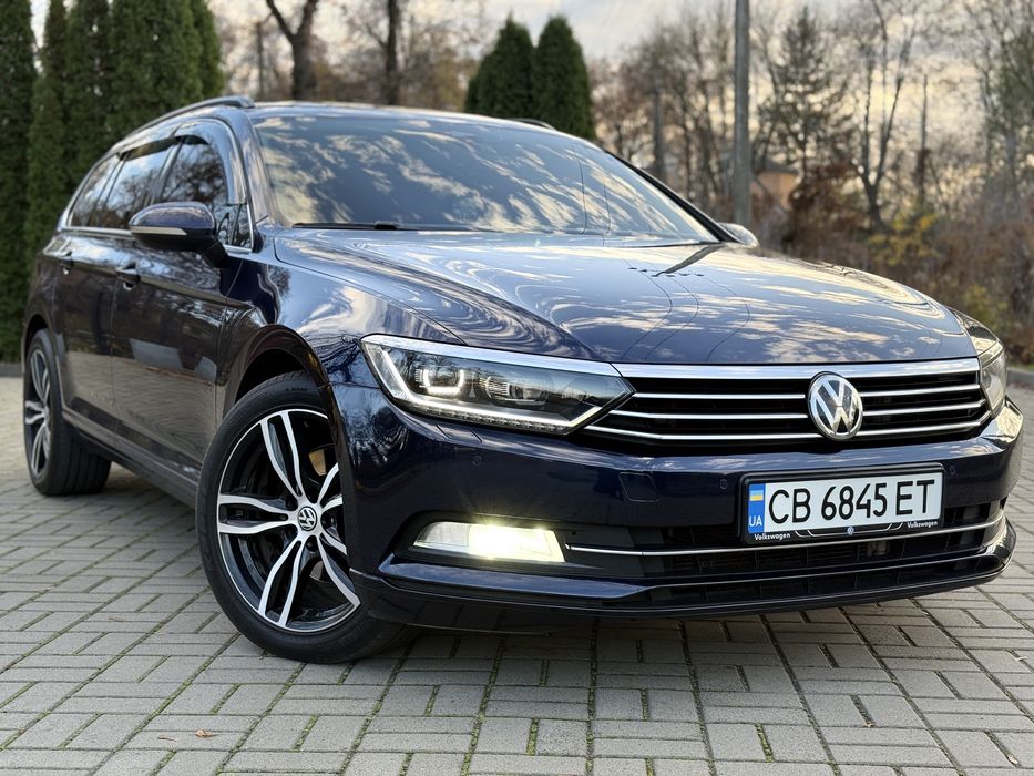 VW Passat B8 2.0TDI Автомат Full led Європа
