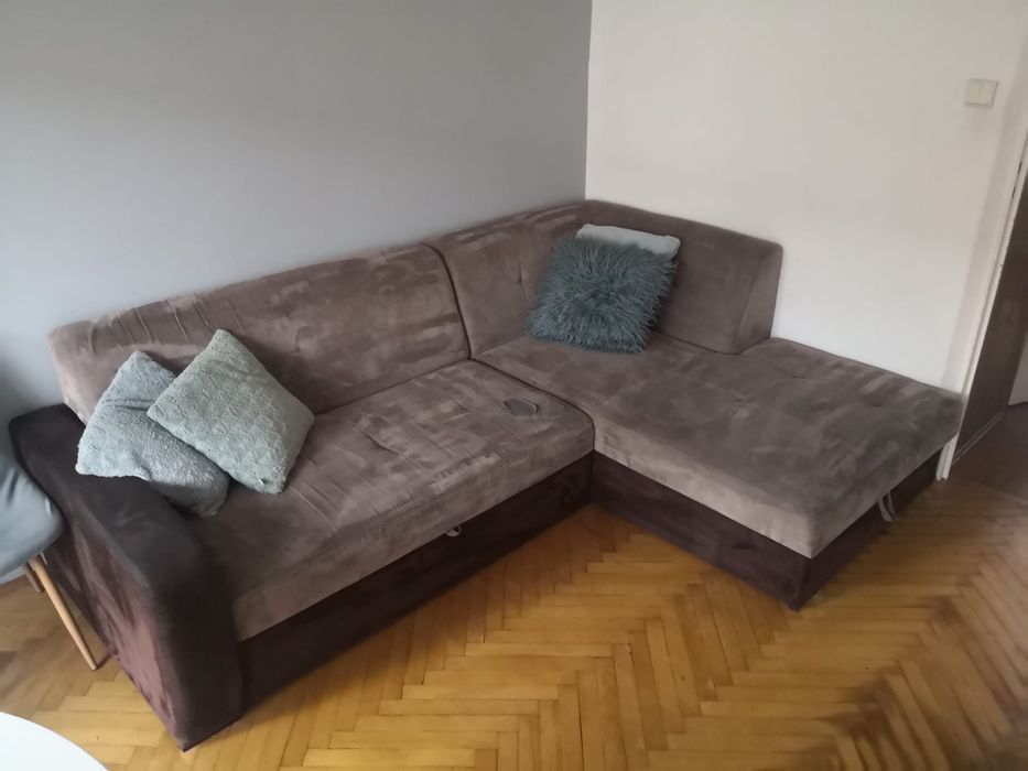 Narożnik z funkcją spania
