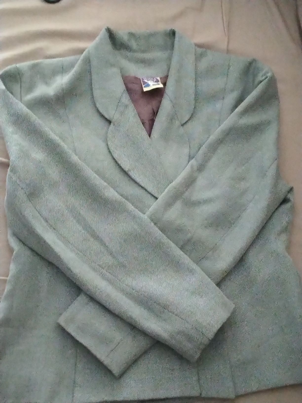 Blazer cinzento algodão 42