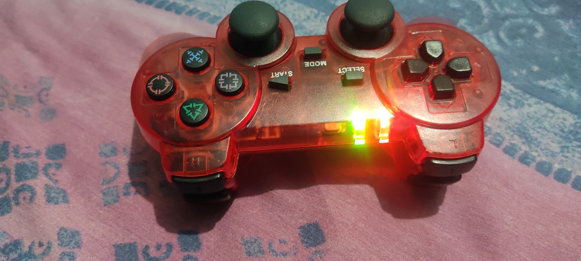 Comando PS2 vermelho