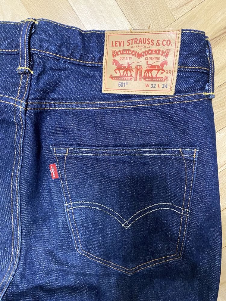 Джинсы Levis 501 W32 L34 мужские