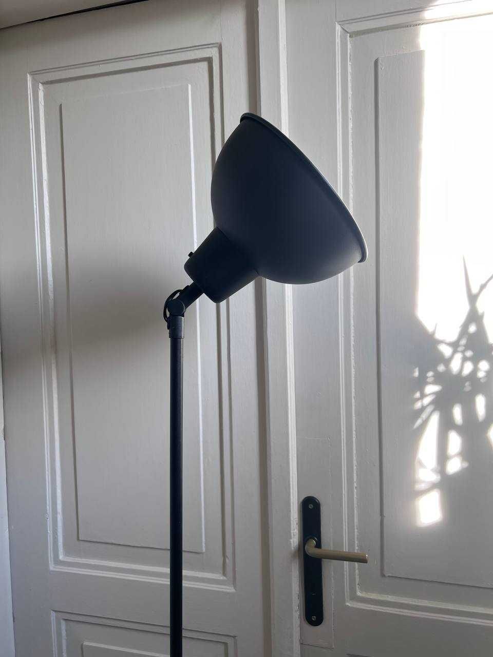 Lampa Ikea Skurup Lampa Podłogowa 118 - 187Cm Czarny