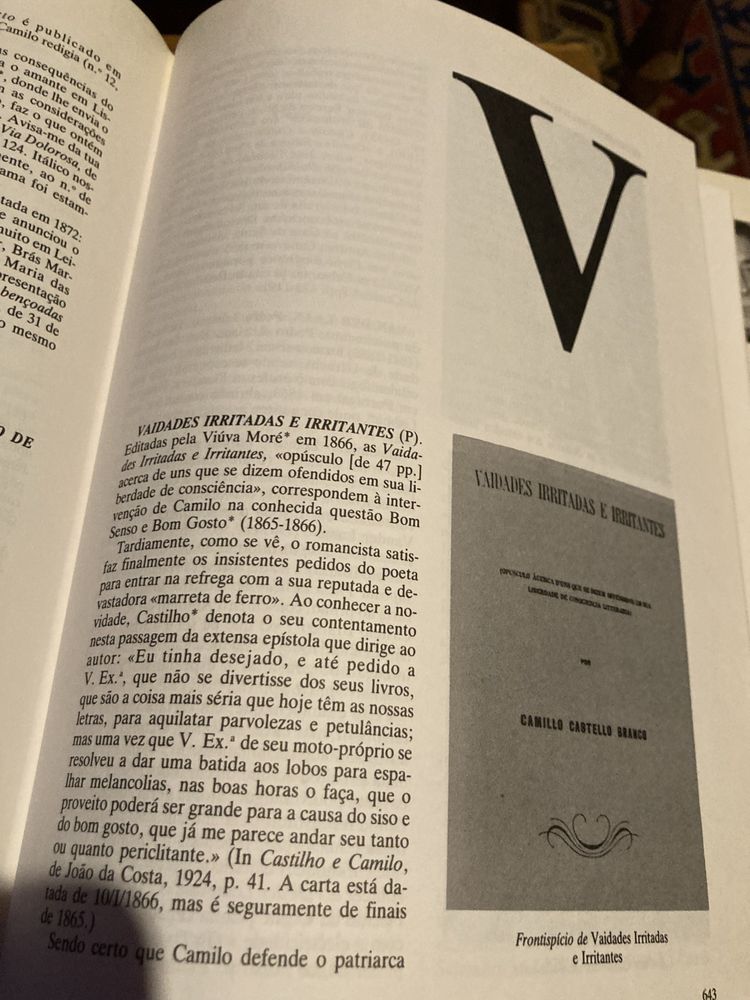 Dicionario de Eça de Queiroz e dicionario de Camilo Castelo Branco