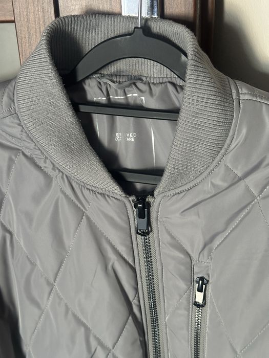 Męska kurtka pikowana szara XL Reserved