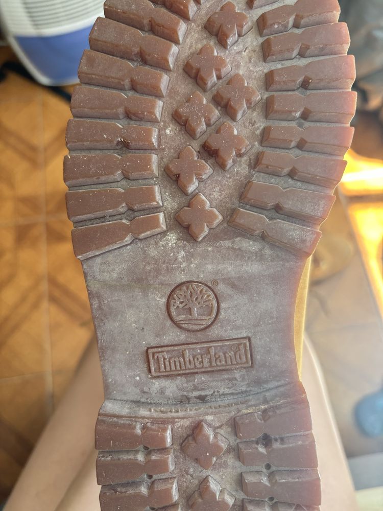 Botas timberland tamanho 37 camel / mostarda