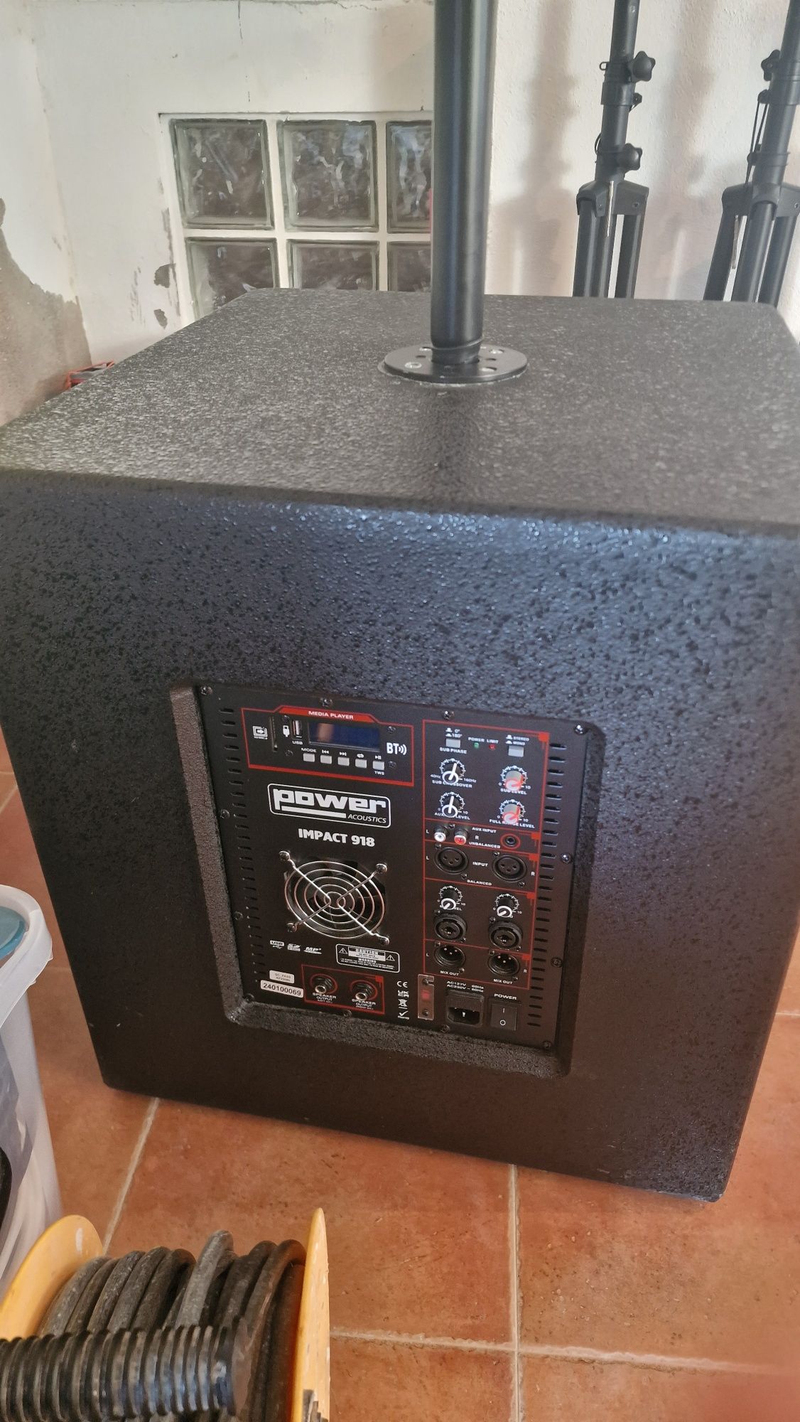 PowerAcoustics Impact 918 com garantia