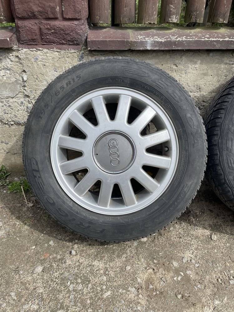 Диски Audi 195/65 R15 зимова резина