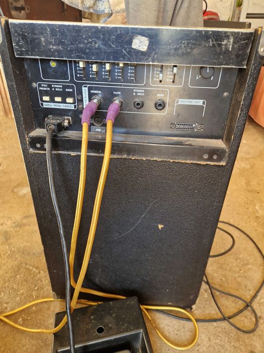 Conjunto de Modulador, Mixer, Acordeão elétrico e Colunas