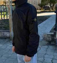 Куртка чорна чоловіча Стон Айленд / Бомбер Stone Island новая GoreTex