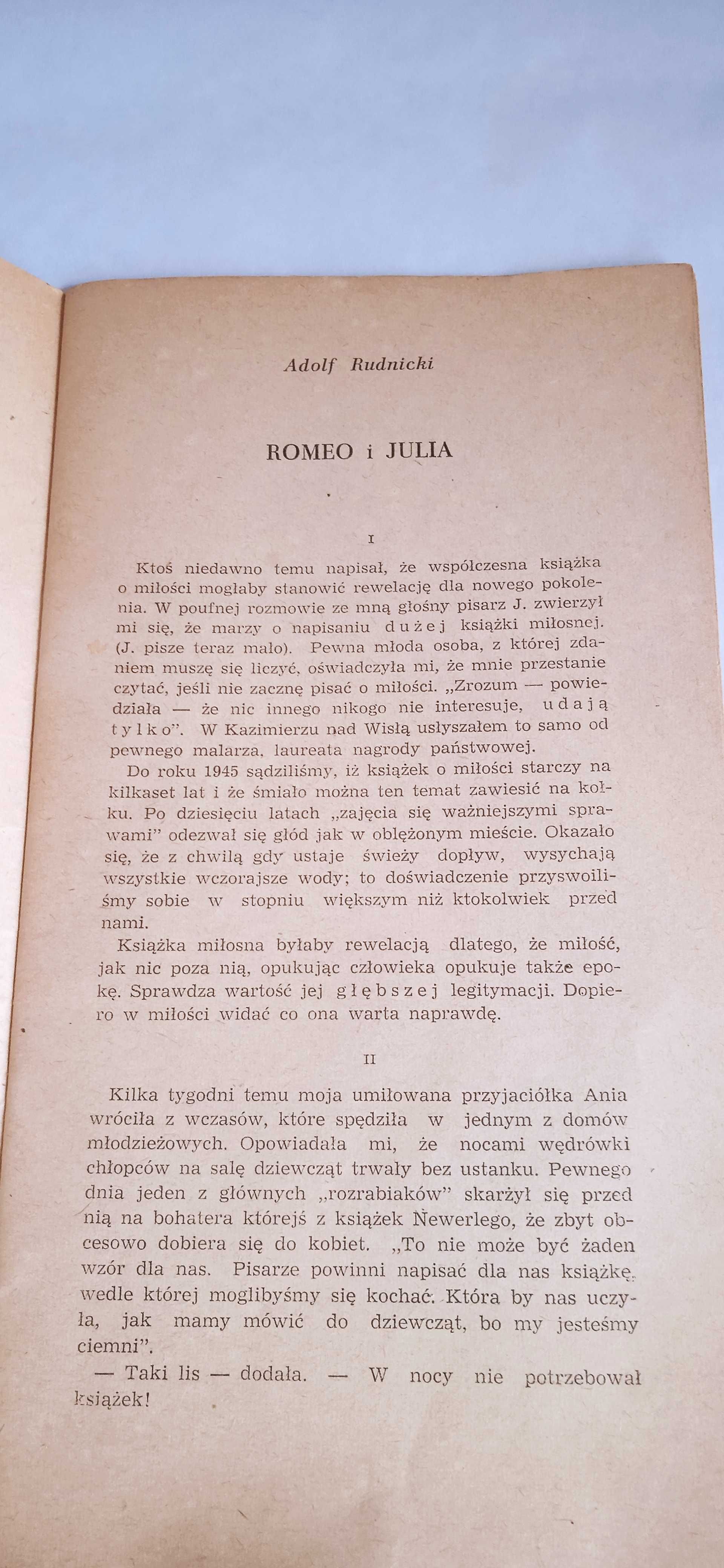 Romeo i Julia - William Szekspir Teatr Domu Wojska Polskiego 1956