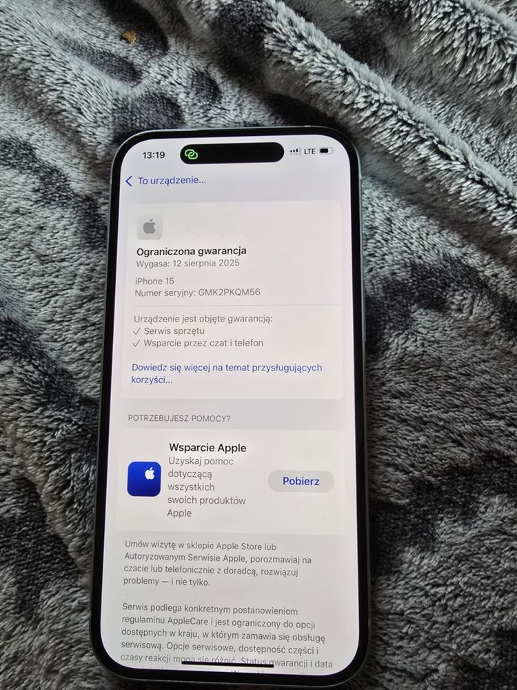 Telefon Iphone 15 Blue