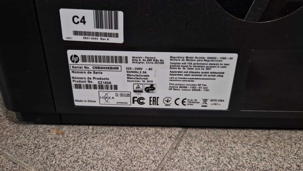 Drukarka laserowa kopiarka skaner HP Laser Jet Pro M127fw sieć Wi-Fi