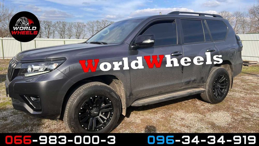 Диски R17 6x139.7 ToyotaPrado Hilux Mitsubishi Pajero L200 Ford Ranger