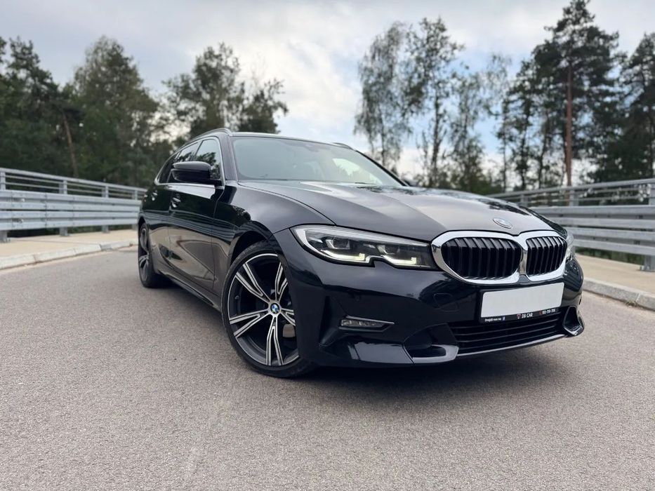 BMW Seria 3 2.0 diesel 190KM, hak, automat, sport line, mpkiet, możliwa zamiana