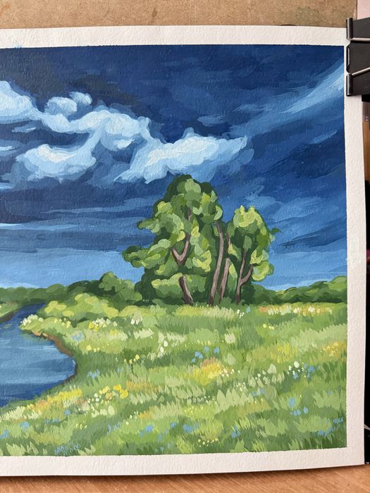 Пейзаж перед грозою