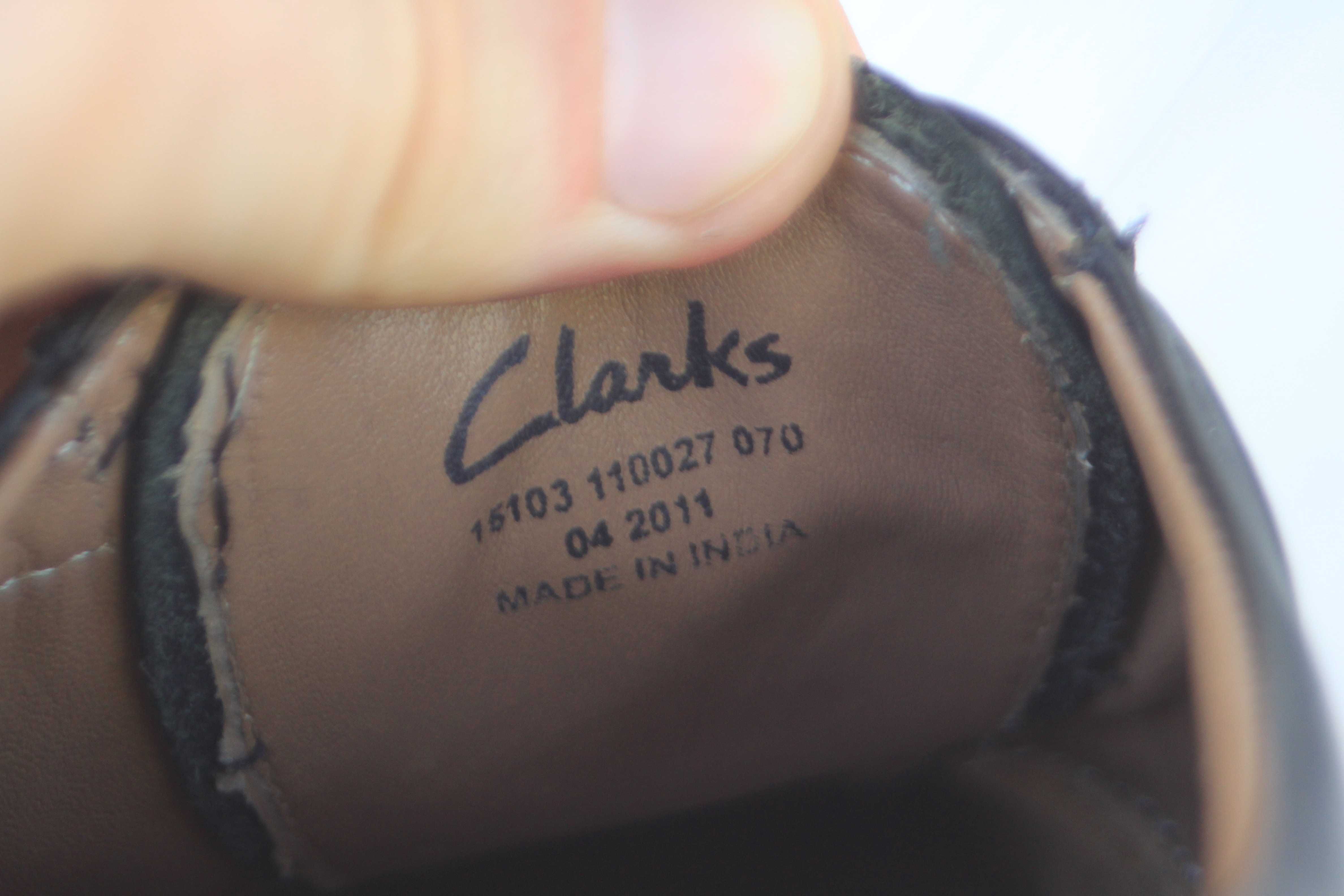 Туфли Clarks кожа Англия 41р