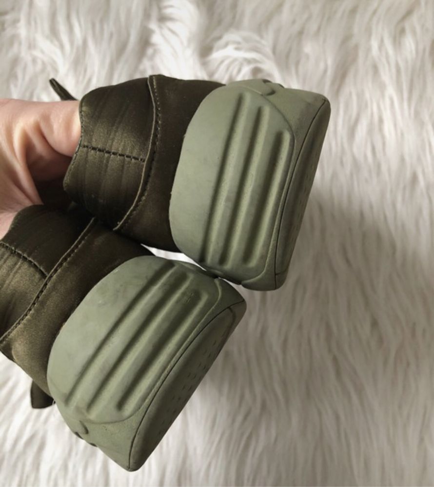 Puma Fenty X Rihanna bow sneaker womens Olive Branch 38