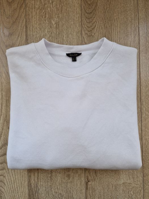 Bluza Massimo Dutti L biała gładka