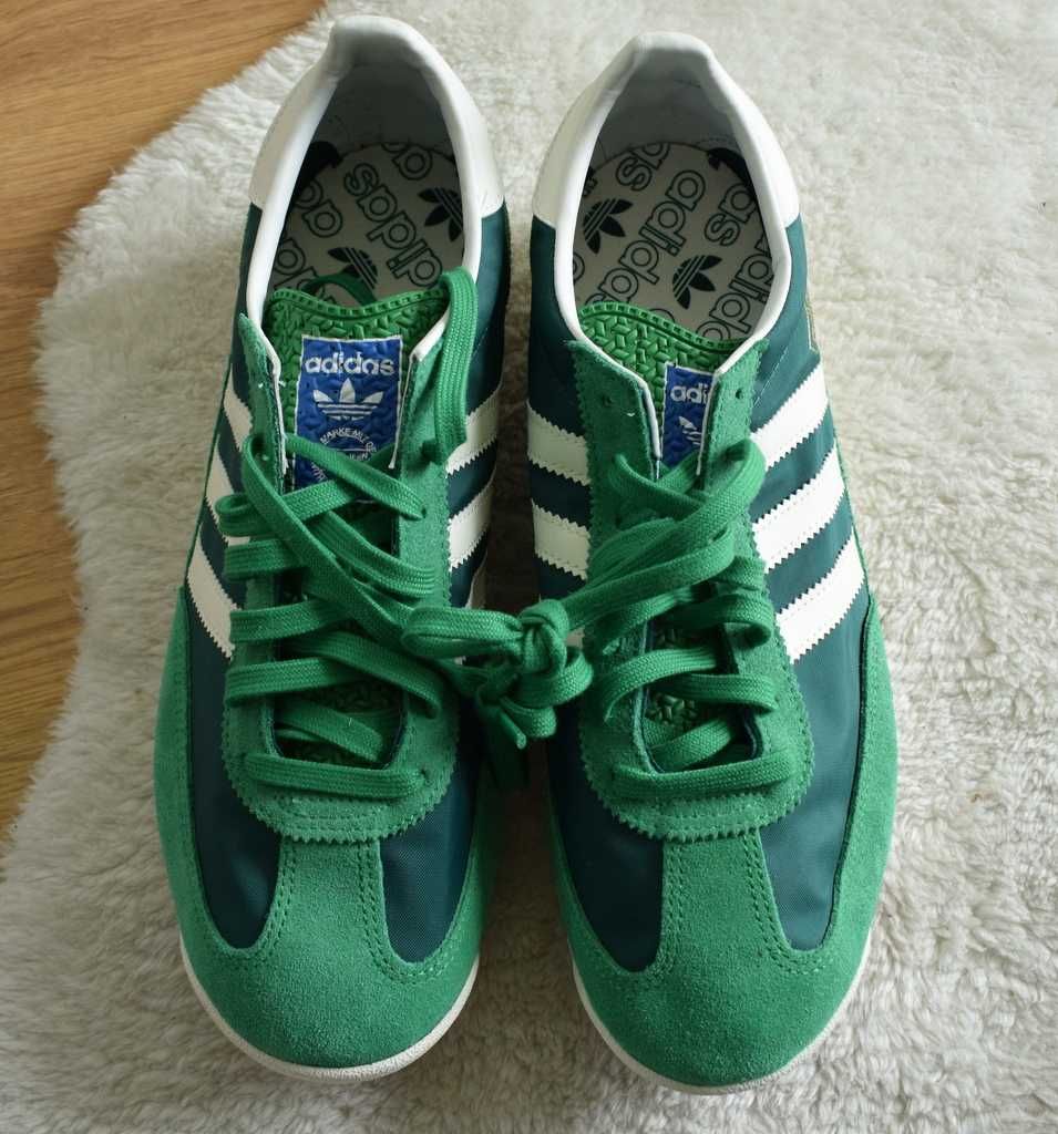 adidas  SL 72 RS sneakersy zielone 44 2/3 buty męskie zamsz