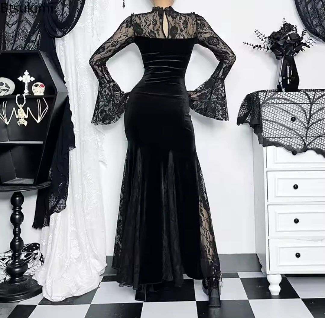 Готична вампірська сукня gothic,romantic,гелоувін