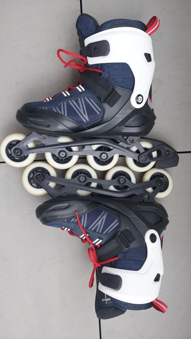 Rolki Oxelo FIT500 Roz. 45/28,5 cm. Stan bardzo dobry.