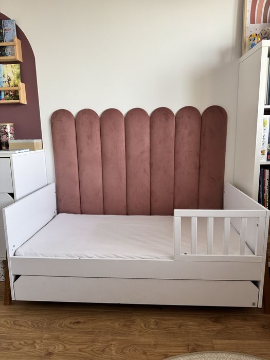 Łóżeczko łóżko Bellamy Lotta 70x140 + materac