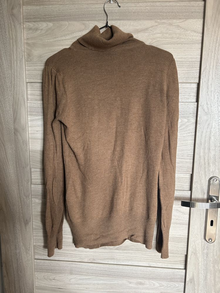 Brązowy sweter/golf rozmiar 40