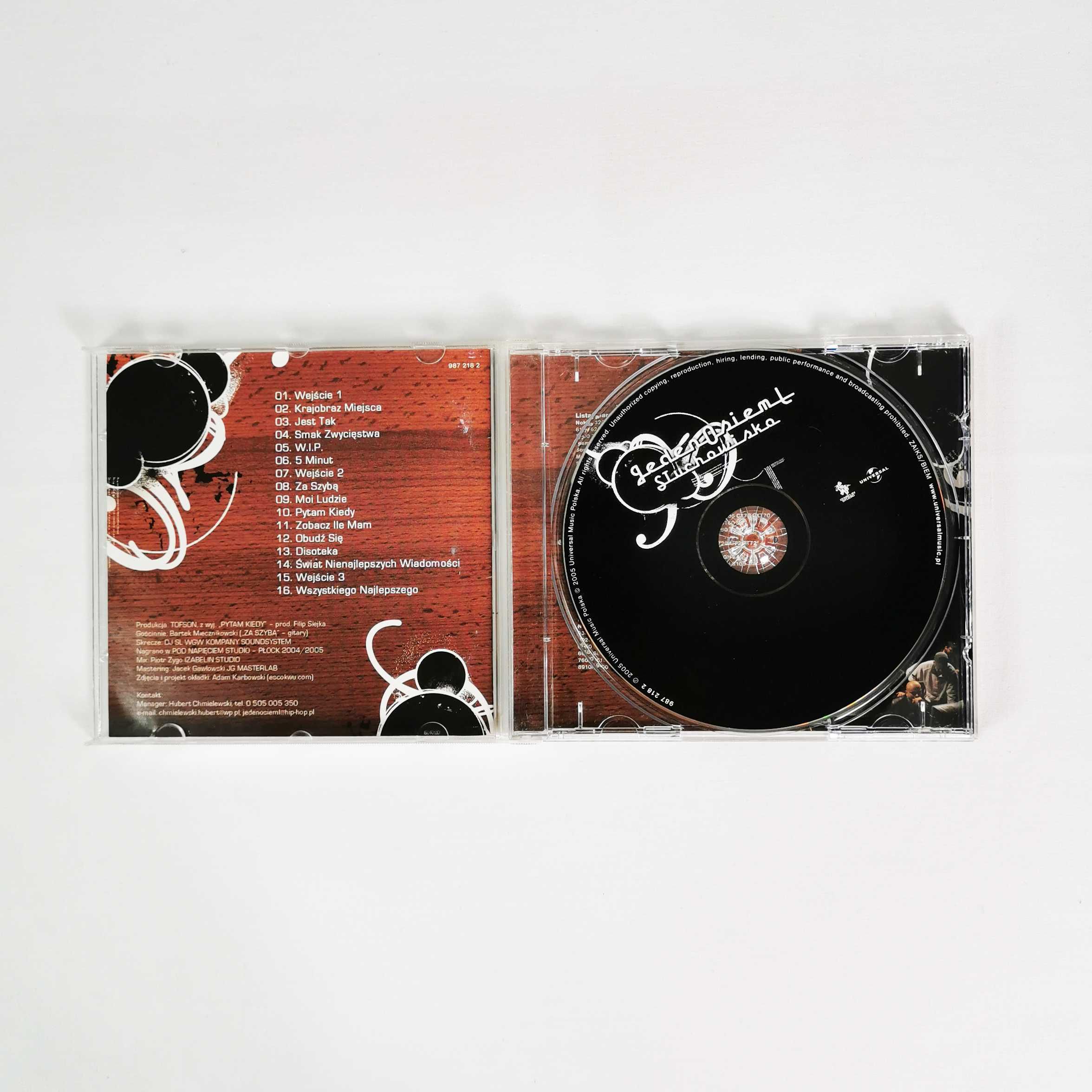 Polski Hip- hop JEDEN OSIEM L- słuchowisko 1 wydanie 2005.