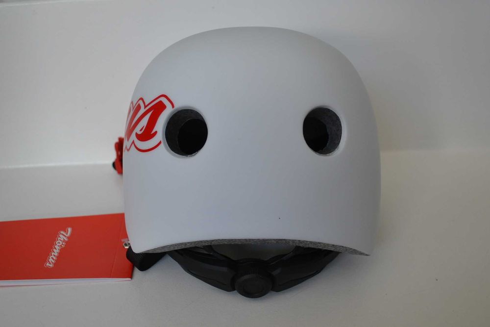 Sportowy kask rowerowy Thomus MTB S/M i M/L biały / czarny mat