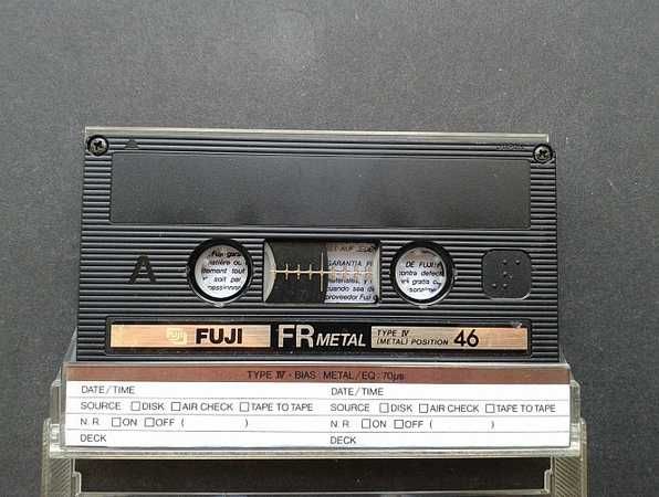Аудиокассеты Metal (Type IV) FUJI, Maxell, TDK